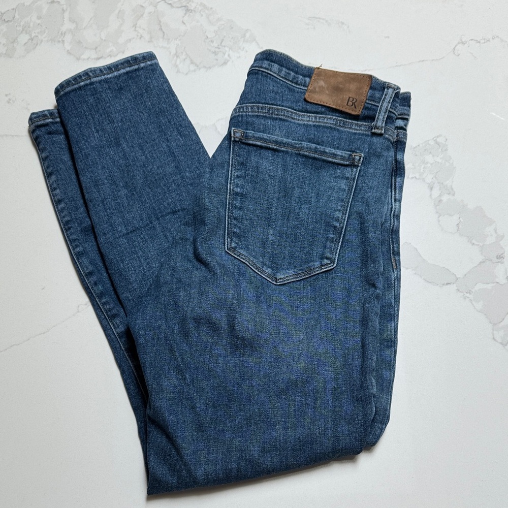 Banana Republic Blue 90s Straight-Leg Jeans